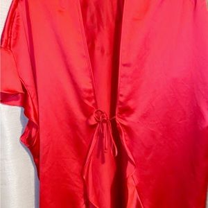 Victoria’s Secret silk over throw.